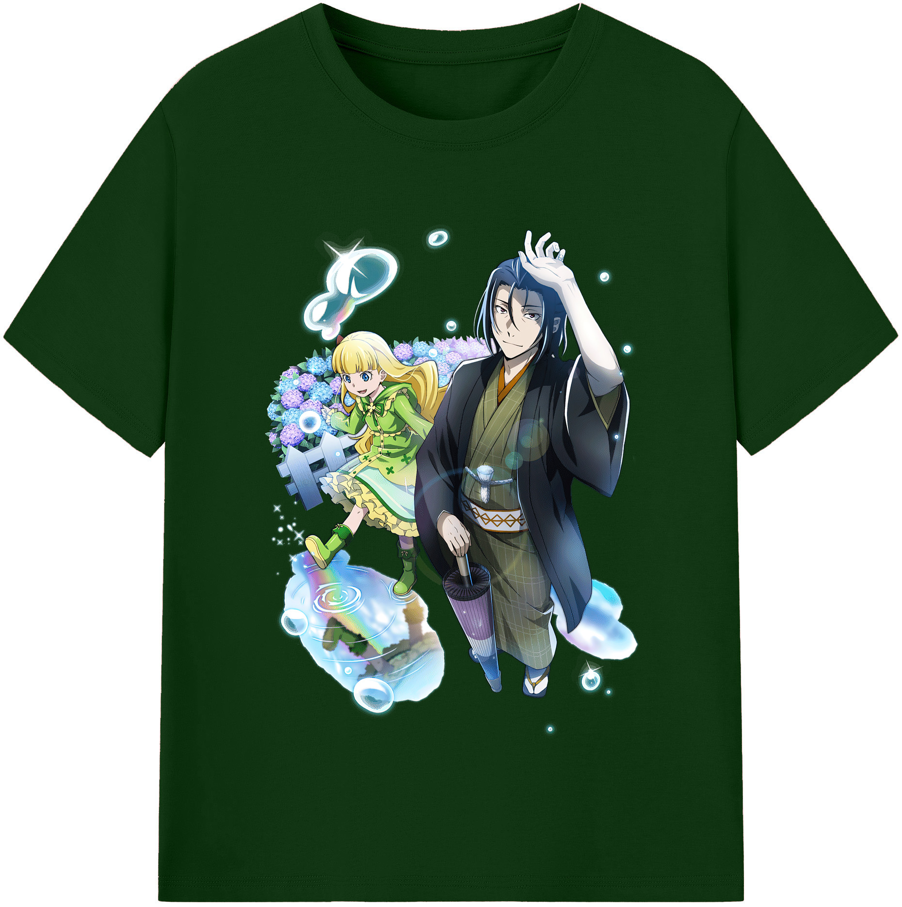 （画像用） 文豪ストレイドッグス Bungo Stray Dogs 綿100％半袖Tシャツ（フロントプリント）